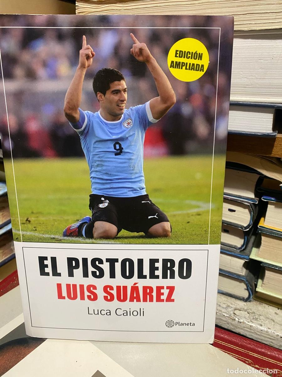 Cromos de F&uacute;tbol: el pistolero, luis suarez ;uca caioli, edu. planeta