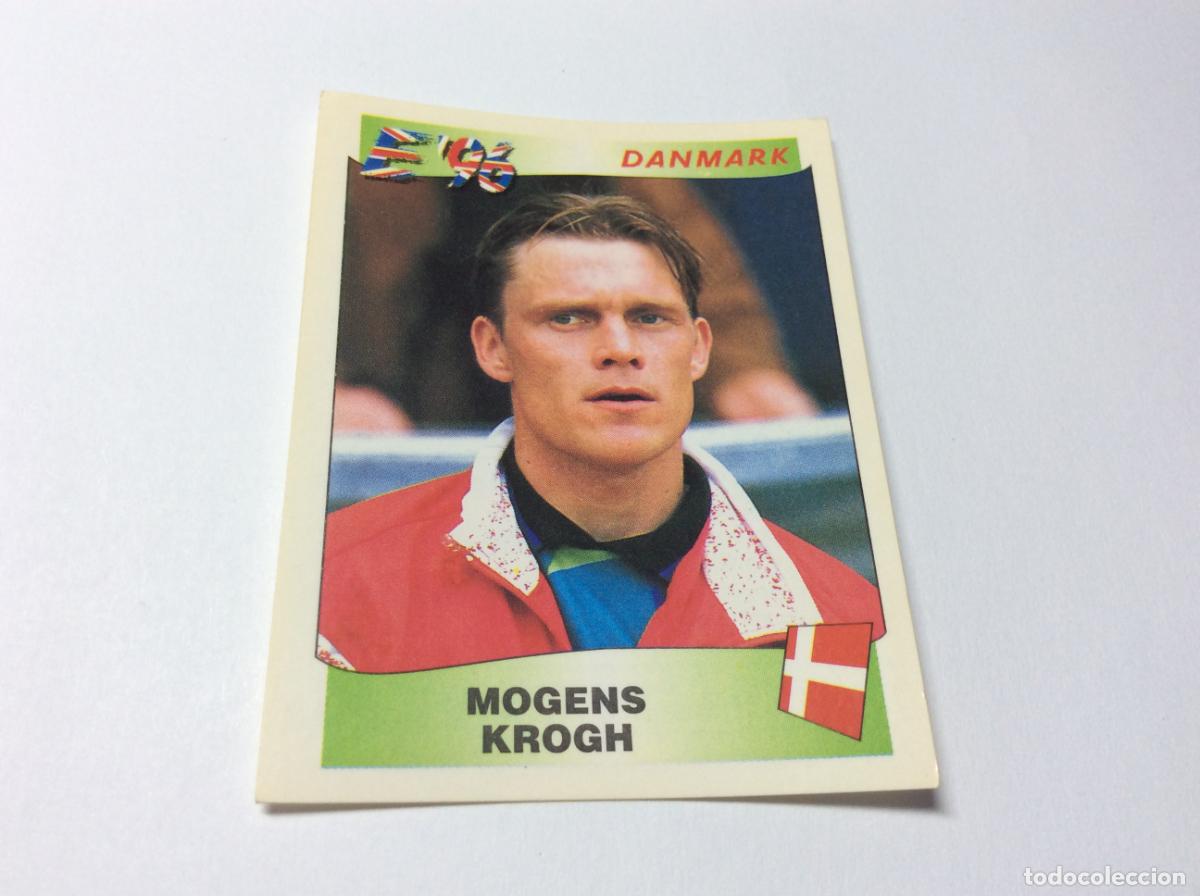 Cromos de F&uacute;tbol: 294 Mogens Krogh Dinamarca UEFA EURO 1996 PANINI