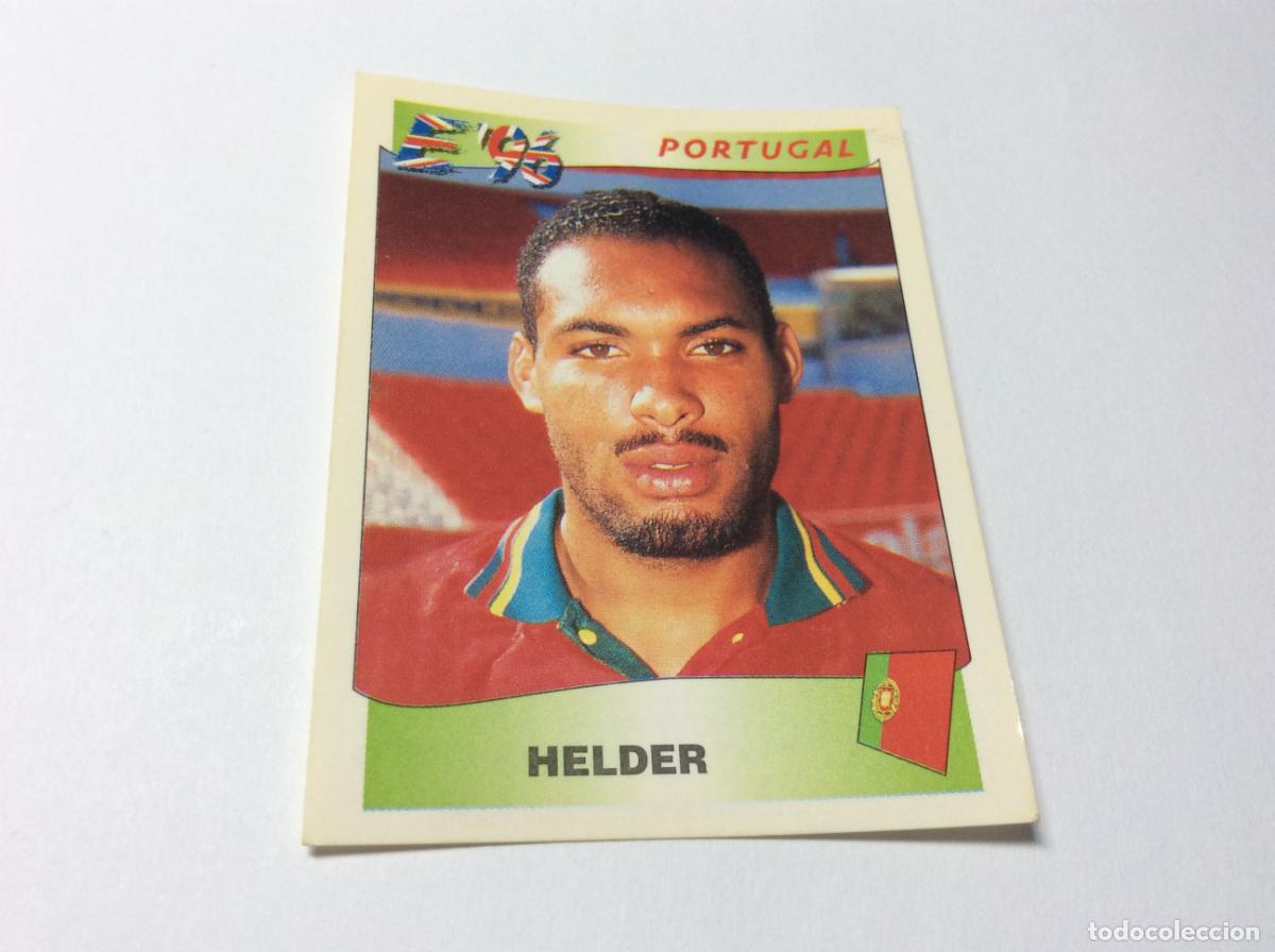 Cromos de F&uacute;tbol: 300 Helder Portugal UEFA EURO 1996 PANINI