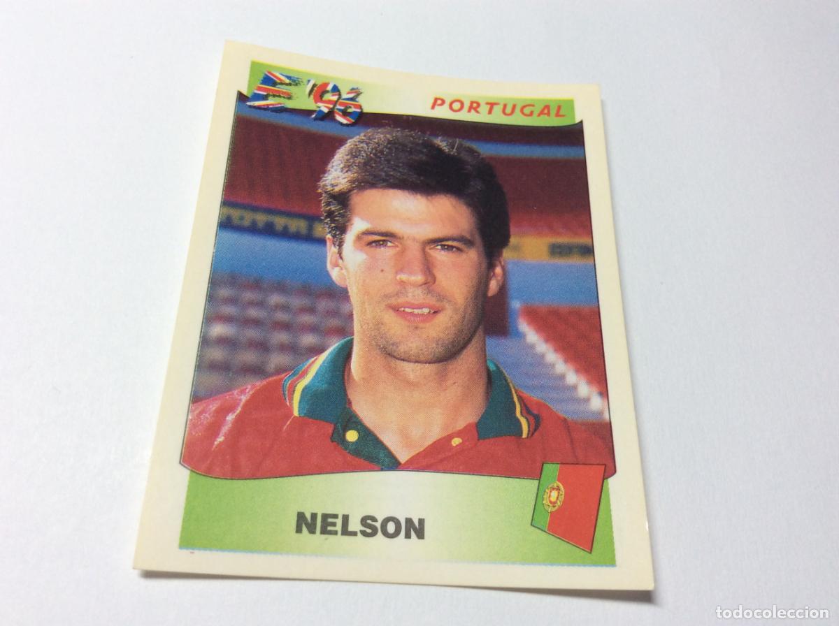 Cromos de F&uacute;tbol: 304 Nelson Portugal UEFA EURO 1996 PANINI