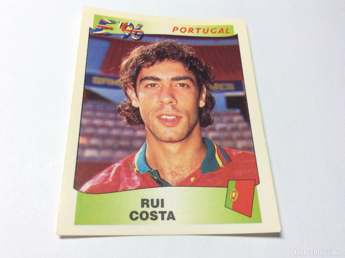 Cromos de F&uacute;tbol: 308 Rui Costa Portugal UEFA EURO 1996 PANINI