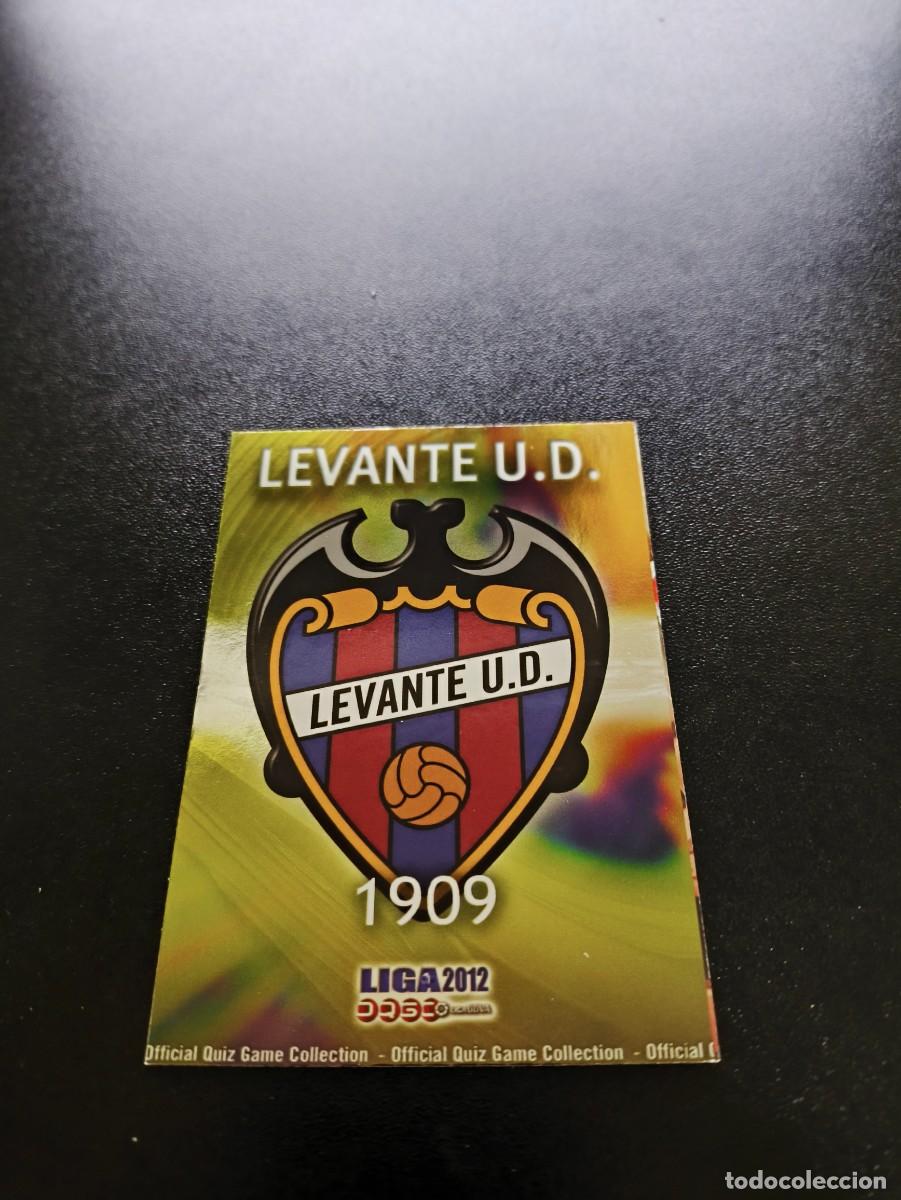 Cromos de F&uacute;tbol: 352 ESCUDO BRILLO LISO LEVANTE MUNDICROMO LIGA 2011 2012 11 12 NO PANINI ESTE MEGACRACKS
