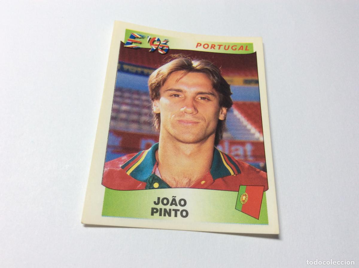 Cromos de F&uacute;tbol: 310 Joao Pinto Portugal UEFA EURO 1996 PANINI