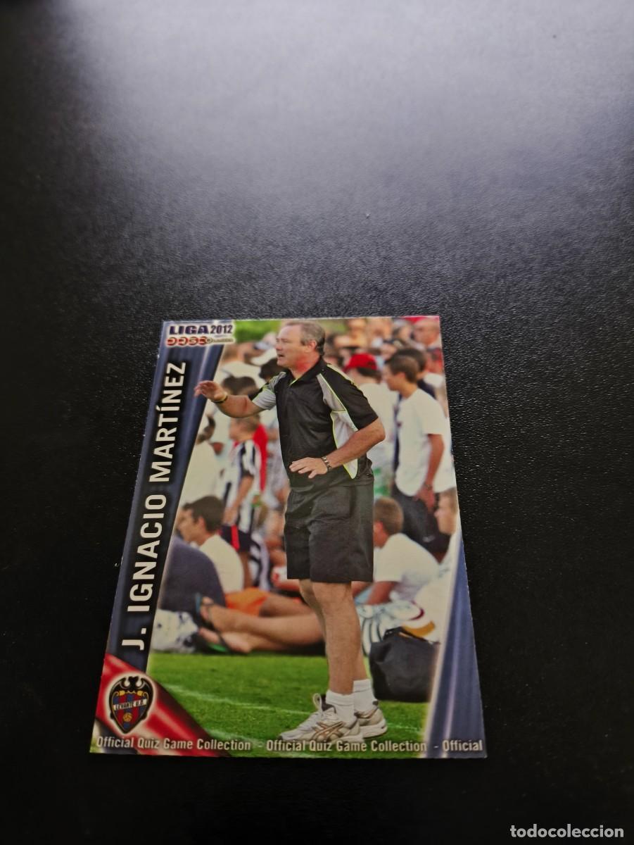Cromos de F&uacute;tbol: 354 J. IGNACIO MARTINEZ LEVANTE MUNDICROMO LIGA 2011 2012 11 12 NO PANINI ESTE MEGACRACKS