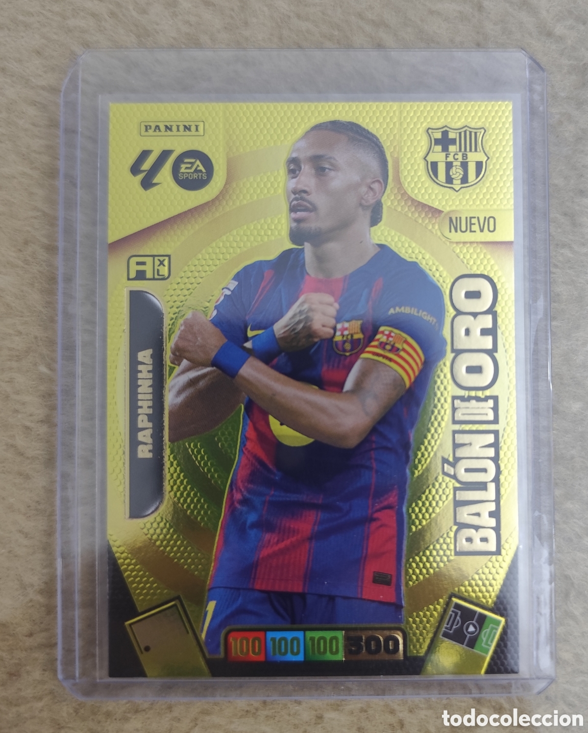 Cromos de F&uacute;tbol: LIGA ADRENALYN XL NUEVO BAL&Oacute;N DE ORO RAPHINHA