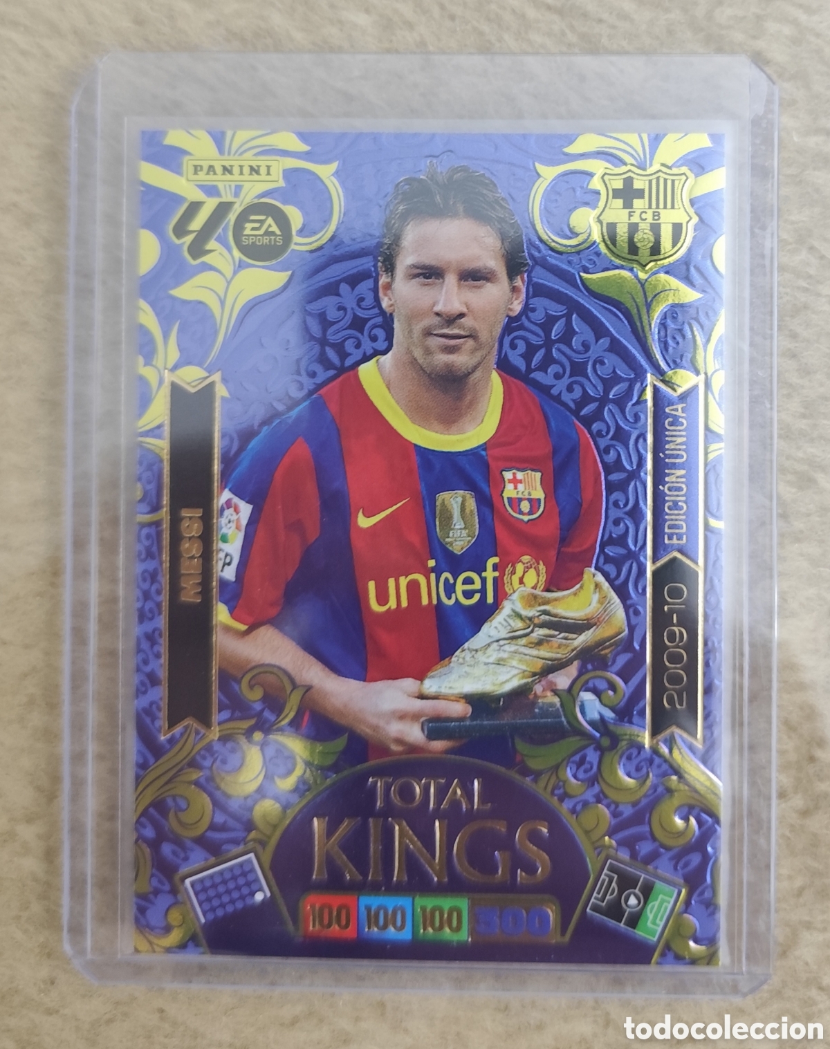 Cromos de Futebol: LIGA ADRENALYN XL MESSI DREAM BOX TOTAL KINGS