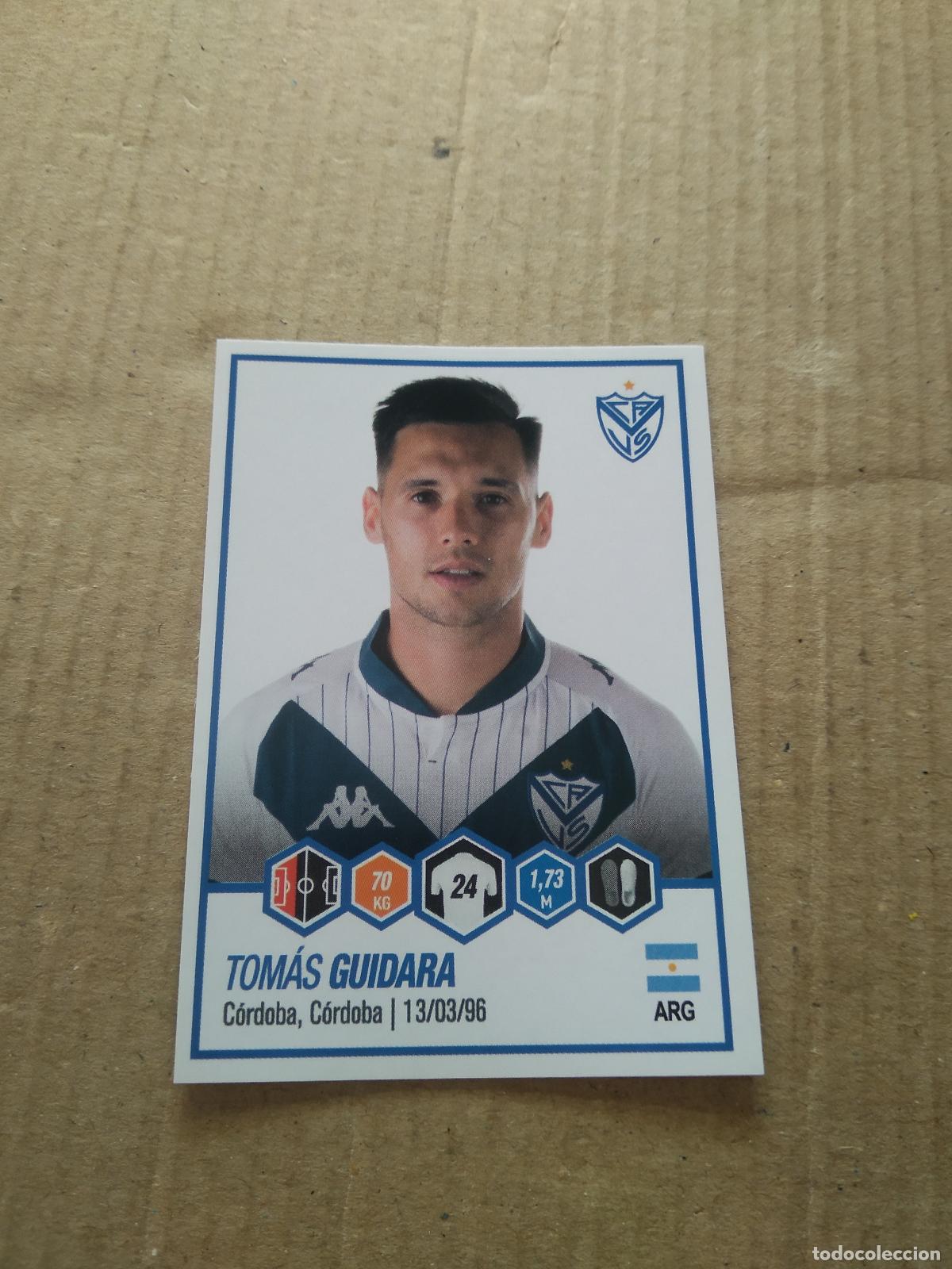 Football Stickers: 468 TOMAS GUIDARA VELEZ CROMO FUTBOL ARGENTINO PANINI LIGA ARGENTINA 2022