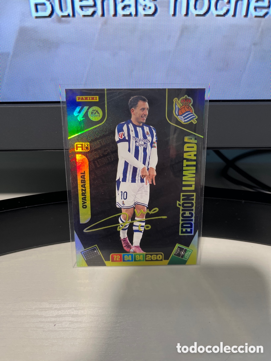Cromos de F&uacute;tbol: Mikel oyarzabal Edici&oacute;n Limitada real sociedad adrenalyn XL 2026