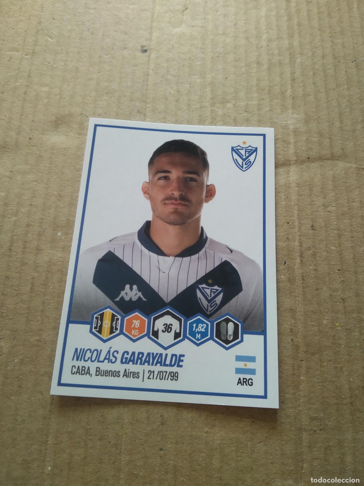Cromos de F&uacute;tbol: 474 NICOLAS GARAYALDE VELEZ CROMO FUTBOL ARGENTINO PANINI LIGA ARGENTINA 2022