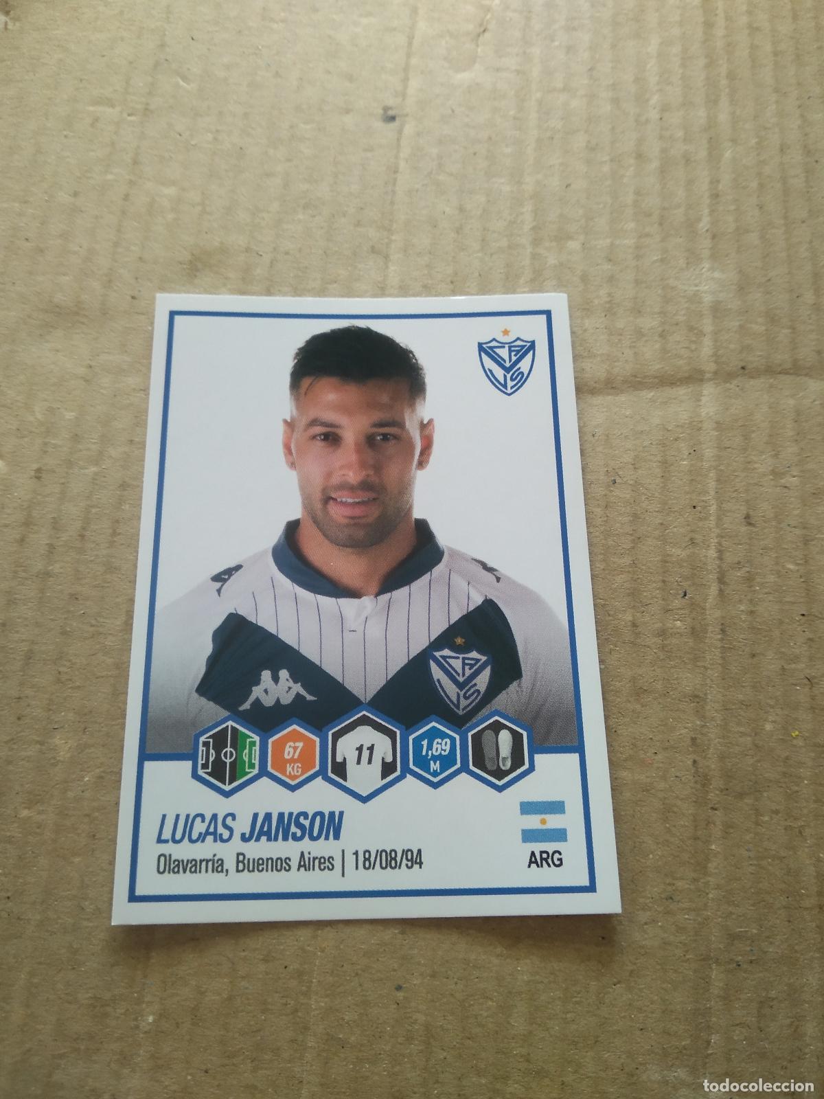 Cartes &agrave; collectionner de Football: 479 LUCAS JANSON VELEZ CROMO FUTBOL ARGENTINO PANINI LIGA ARGENTINA 2022