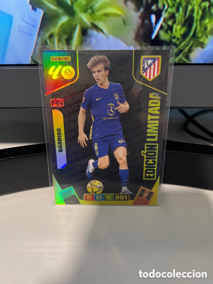 Cartes &agrave; collectionner de Football: Pablo barrios atl&eacute;tico de Madrid