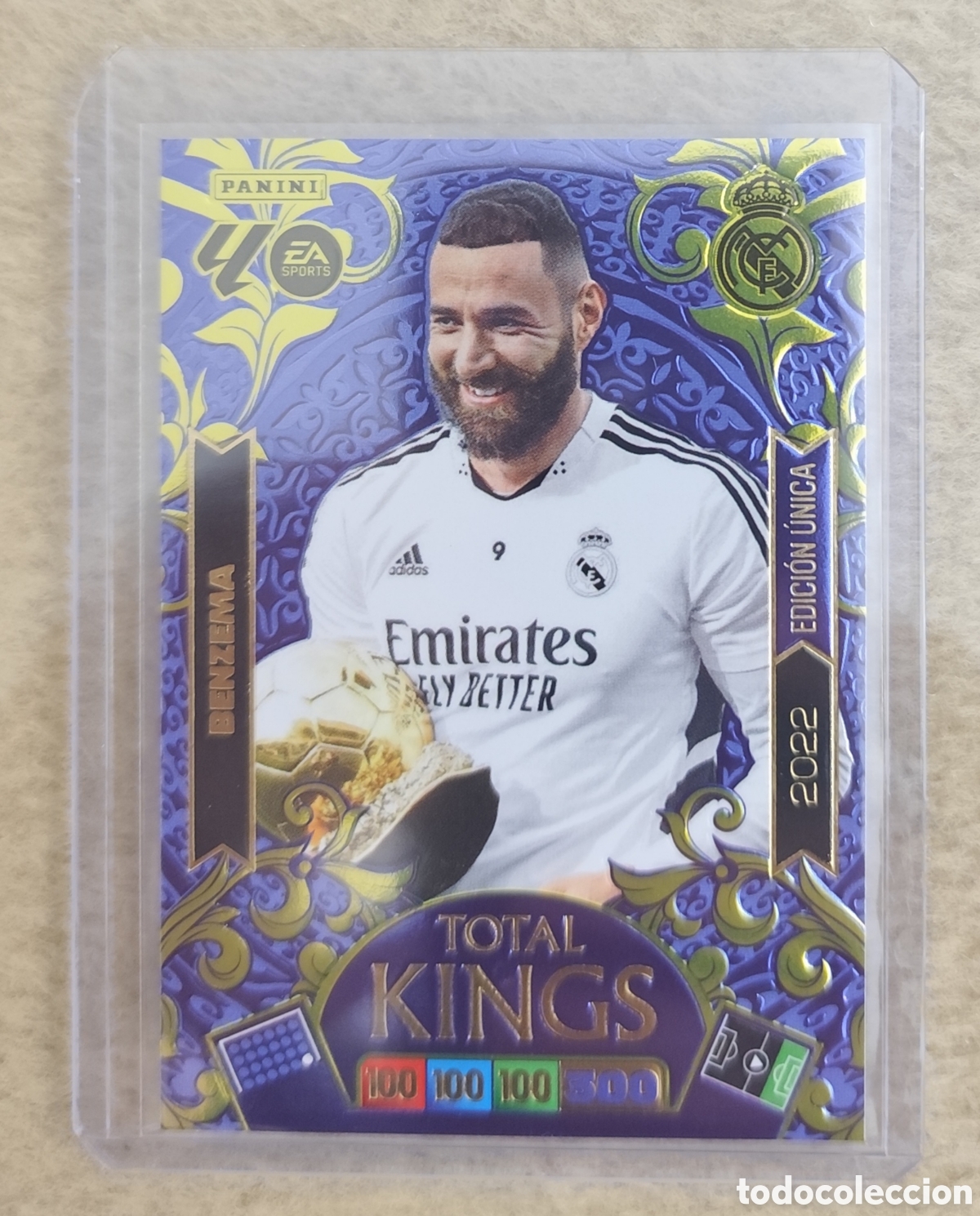 Cartes &agrave; collectionner de Football: LIGA ADRENALYN XL BENZEMA DREAM BOX TOTAL KINGS