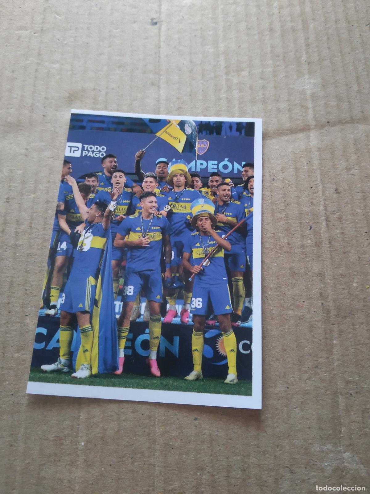 Cartes &agrave; collectionner de Football: 485 EQUIPO COPA ARGENTINA BOCA JUNIORS CROMO FUTBOL ARGENTINO PANINI LIGA ARGENTINA 2022