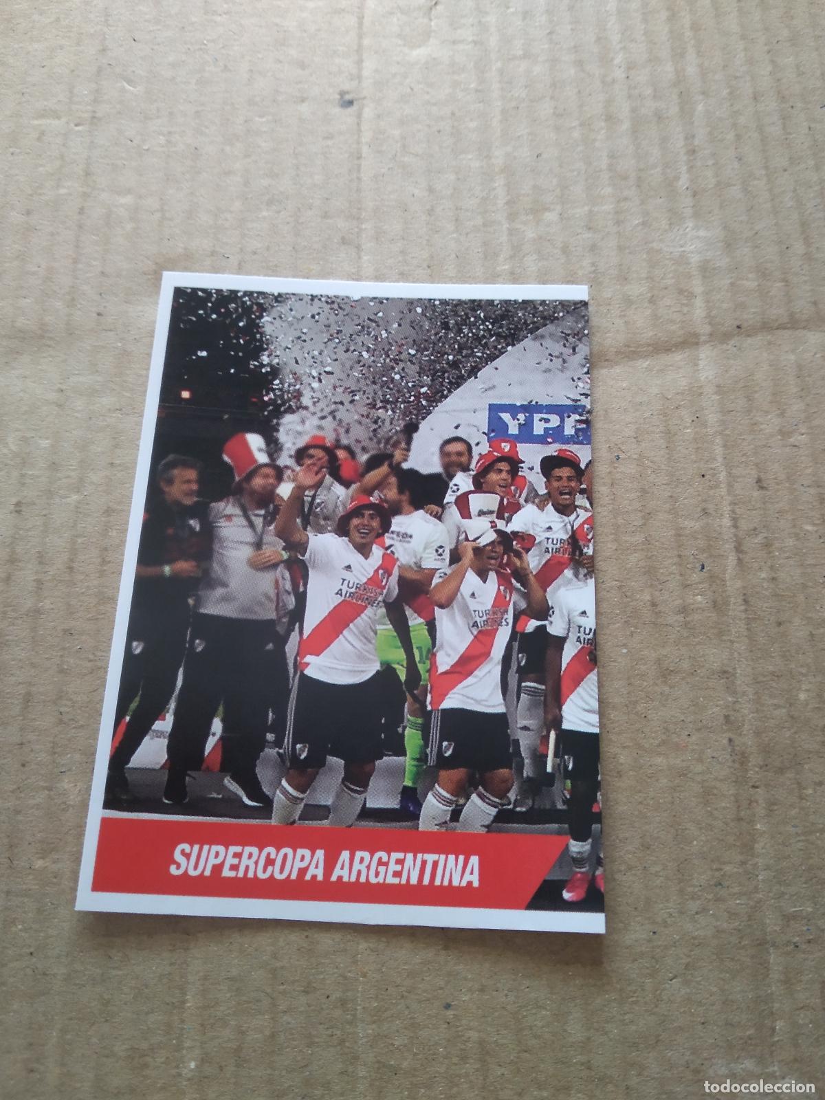 Cartes &agrave; collectionner de Football: 488 SUPERCOPA ARGENTINA RIVER PLATE EQUIPO CROMO FUTBOL ARGENTINO PANINI LIGA ARGENTINA 2022