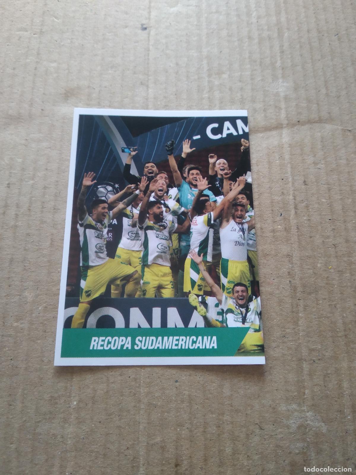 Cartes &agrave; collectionner de Football: 490 RECOPA SUDAMERICANA DEFENSA Y JUSTICIA EQUIPO CROMO FUTBOL ARGENTINO PANINI LIGA ARGENTINA 2022