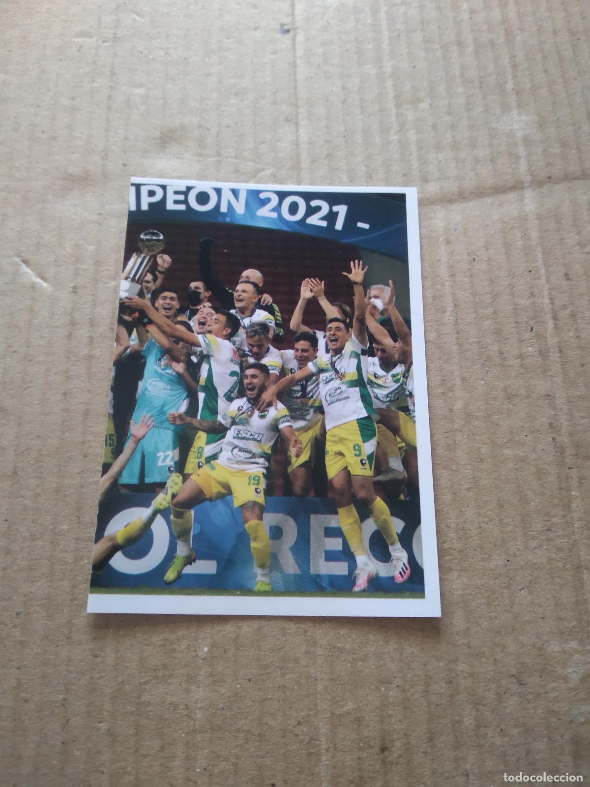 Cartes &agrave; collectionner de Football: 491 RECOPA SUDAMERICANA DEFENSA Y JUSTICIA EQUIPO CROMO FUTBOL ARGENTINO PANINI LIGA ARGENTINA 2022
