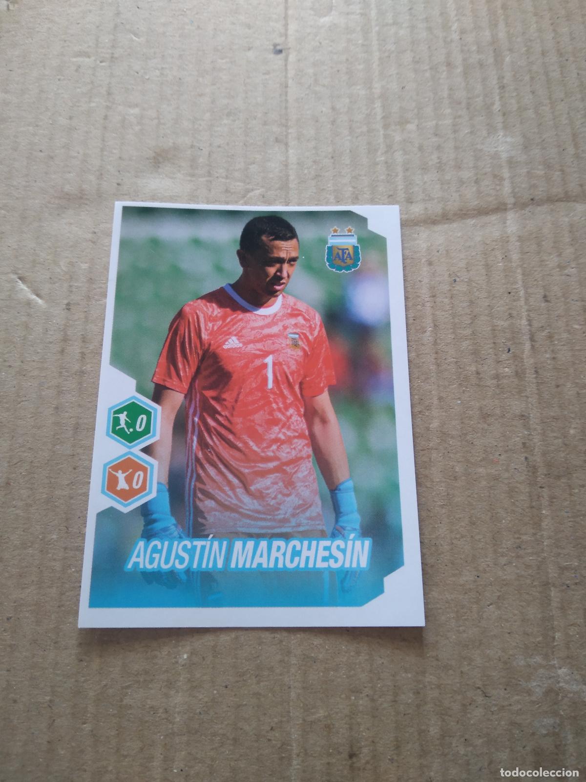 Cartes &agrave; collectionner de Football: 492 AGUSTIN MARCHESIN SELECCION NACIONAL CROMO FUTBOL ARGENTINO PANINI LIGA ARGENTINA 2022
