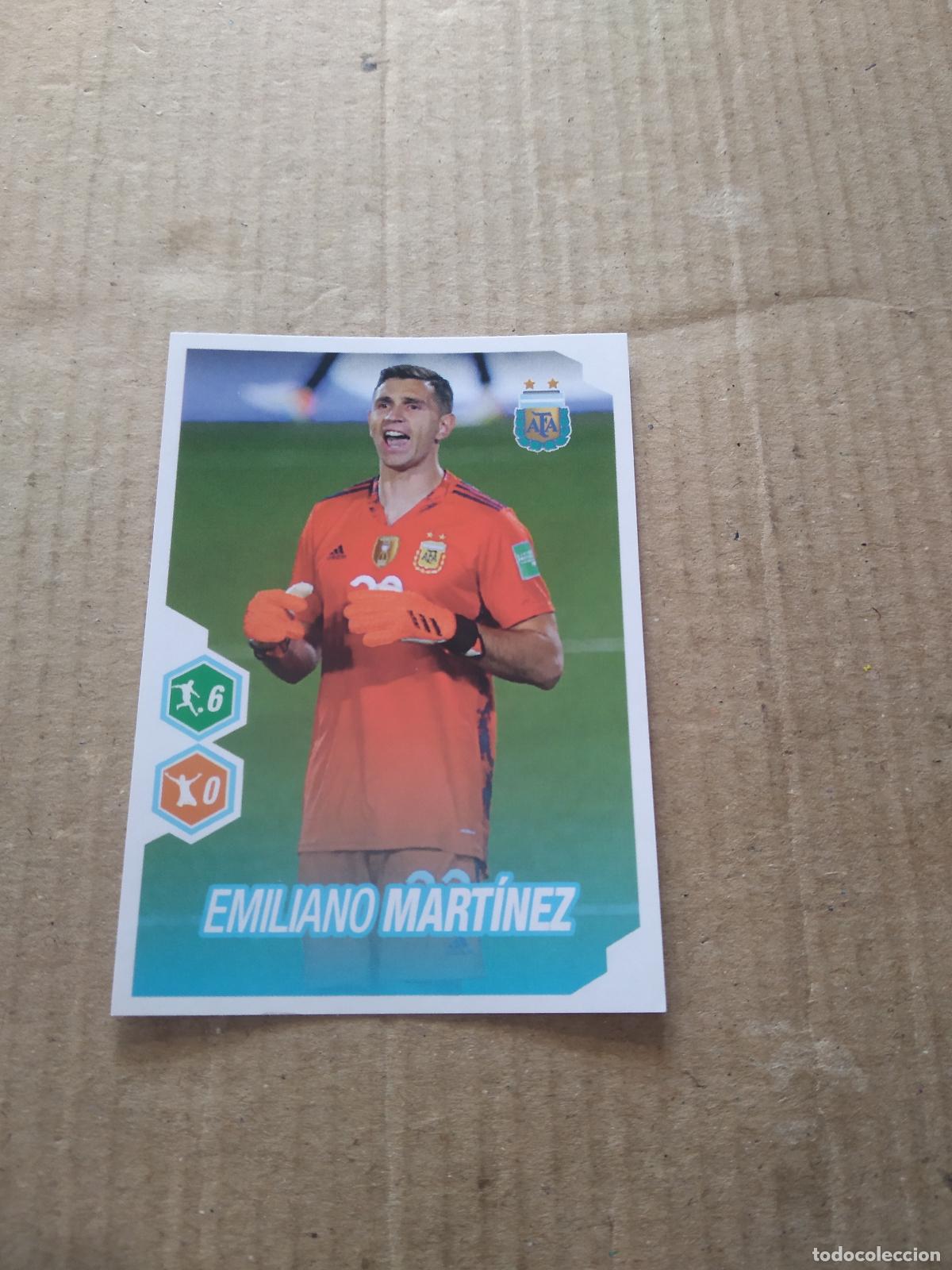 Cromos de F&uacute;tbol: 493 EMILIANO MARTINEZ SELECCION NACIONAL CROMO FUTBOL ARGENTINO PANINI LIGA ARGENTINA 2022