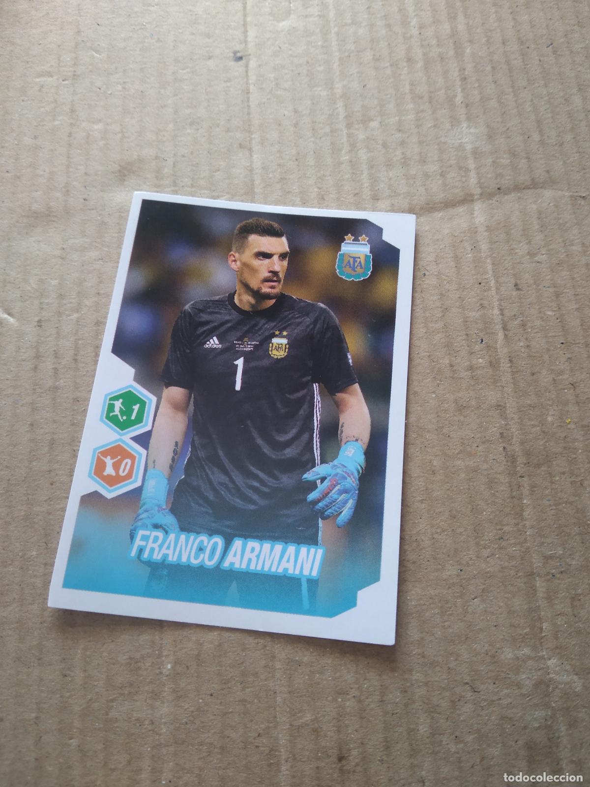 Cromos de F&uacute;tbol: 494 FRANCO ARMANI SELECCION NACIONAL CROMO FUTBOL ARGENTINO PANINI LIGA ARGENTINA 2022