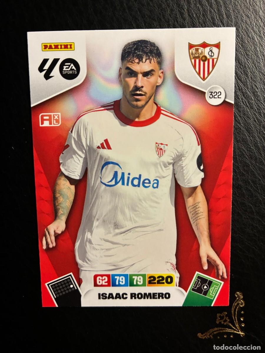 Cartes &agrave; collectionner de Football: 322 ISAAC ROMERO SEVILLA ADRENALYN LIGA 25 26 2025 2026 PANINI