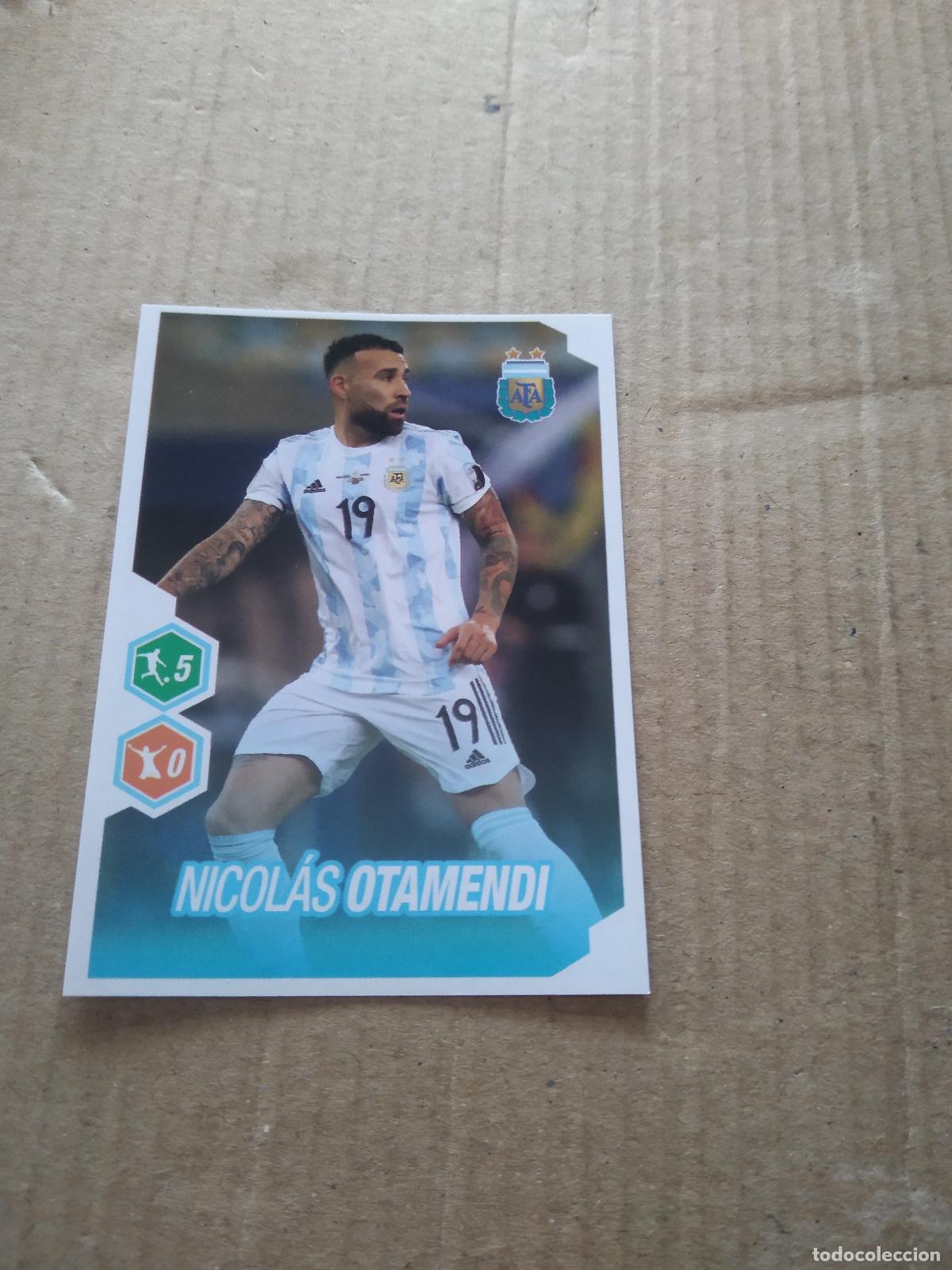 Cromos de F&uacute;tbol: 497 NICOLAS OTAMENDI SELECCION NACIONAL CROMO FUTBOL ARGENTINO PANINI LIGA ARGENTINA 2022