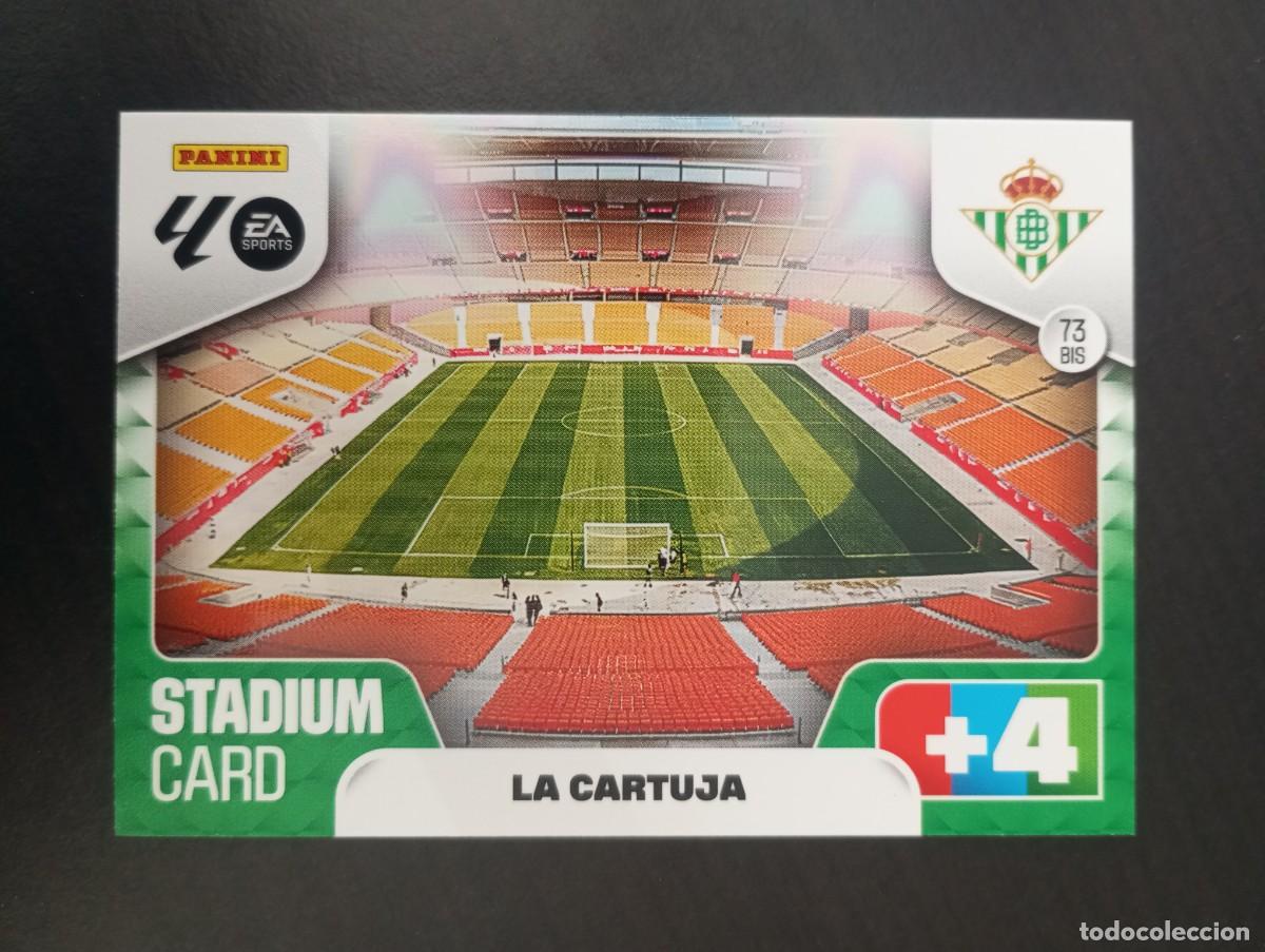 Cromos de F&uacute;tbol: CARD ADRENALYN XL PANINI 2025-2026 25 26 ESTADIO LA CARTUJA BETIS 73 BIS