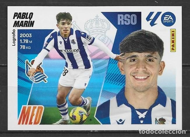 Cromos de F&uacute;tbol: Liga este 25/26 - Pablo Mar&iacute;n - N&ordm; 12 - Real Sociedad
