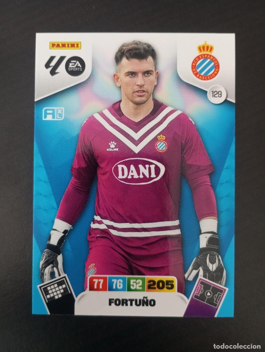 Cromos de F&uacute;tbol: CARD ADRENALYN XL PANINI 2025-2026 25 26 REGULAR FORTU&Ntilde;O ESPA&Ntilde;OL ESPANYOL 129