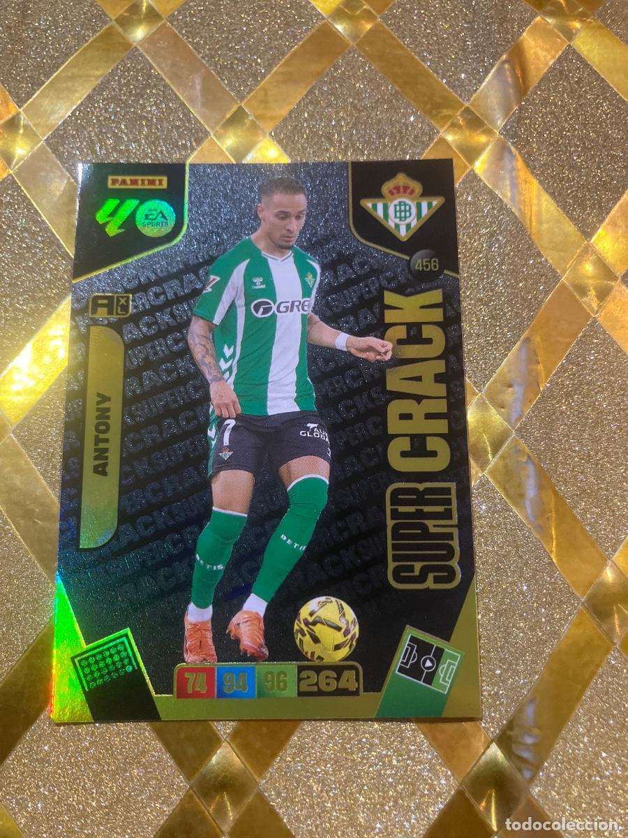Cromos de F&uacute;tbol: CROMO DE FUTBOL NUMERO 456 ANTONY BETIS SUPER CRACK ADRENALYN XL 2025 2026 PANINI !