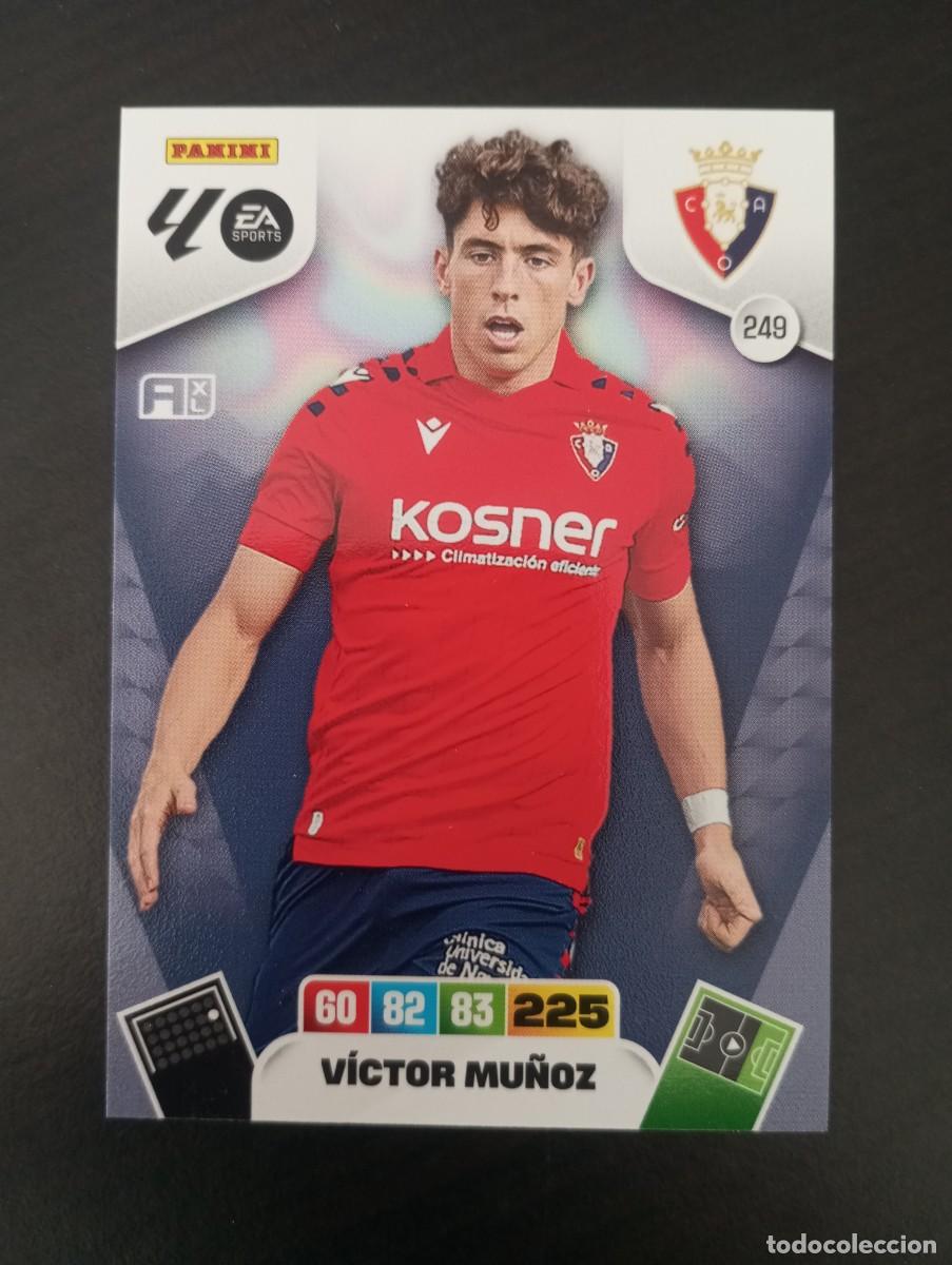 Cromos de F&uacute;tbol: CARD ADRENALYN XL PANINI 2025-2026 25 26 REGULAR VICTOR MU&Ntilde;OZ OSASUNA 249