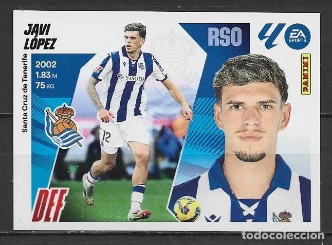 Cromos de F&uacute;tbol: Liga este 25/26 - Javi L&oacute;pez - N&ordm; 10a - Real Sociedad