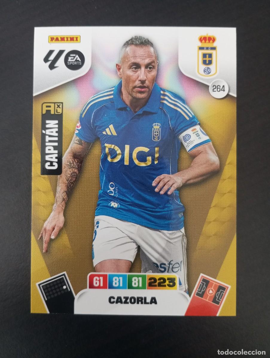Cromos de F&uacute;tbol: CARD ADRENALYN XL PANINI 2025-2026 25 26 REGULAR CAZORLA OVIEDO 264