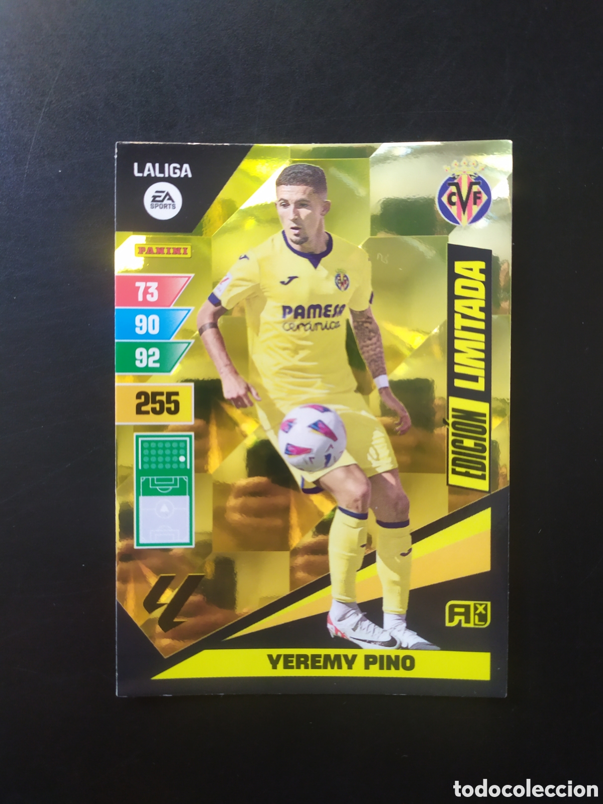 Cromos de F&uacute;tbol: Adrenalyn 2023 2024 23 24 panini Yeremi Pino edicion limitada Villarreal