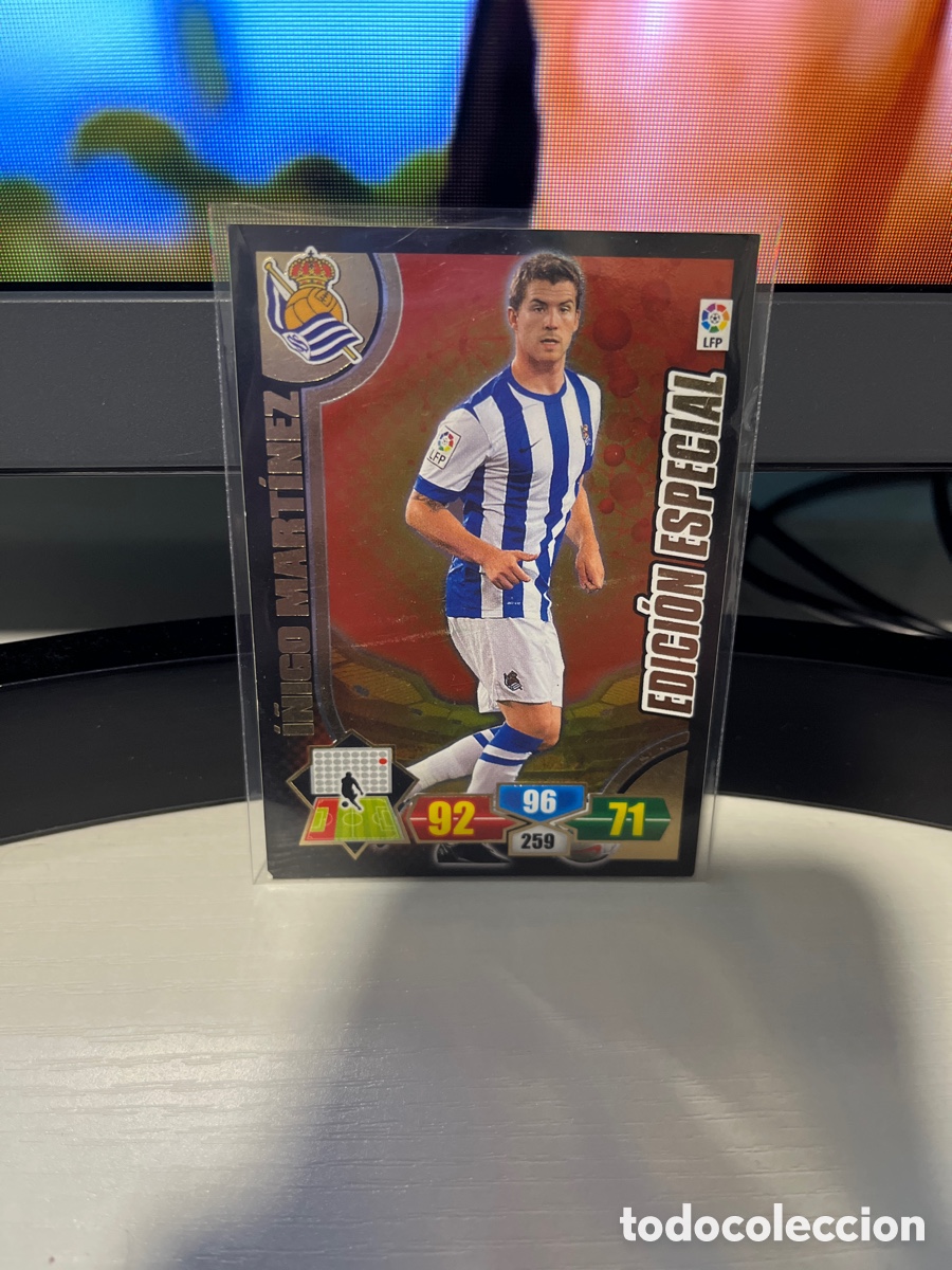 Cromos de Futebol: I&ntilde;igo Mart&iacute;nez edici&oacute;n especial adrenalyn 2013/14