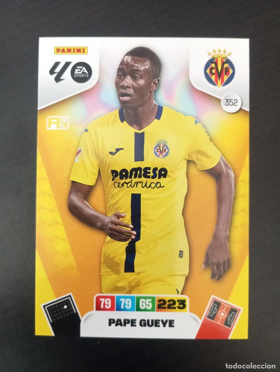 Fu&szlig;ball-Sticker: CARD ADRENALYN XL PANINI 2025-2026 25 26 REGULAR PAPE GUEYE VILLARREAL 352