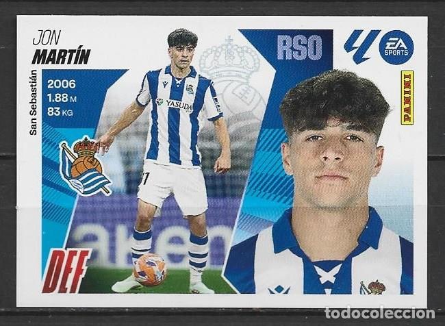Cromos de F&uacute;tbol: Liga este 25/26 - Mart&iacute;n - N&ordm; 6 - Real Sociedad