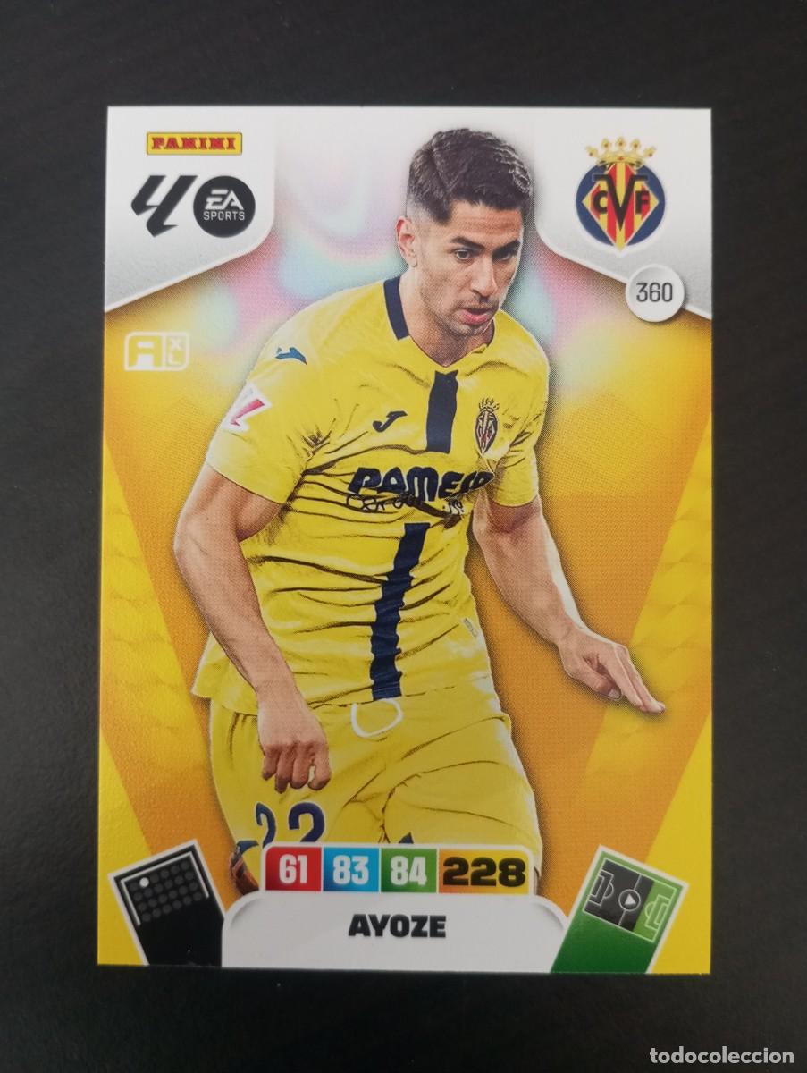 Fu&szlig;ball-Sticker: CARD ADRENALYN XL PANINI 2025-2026 25 26 REGULAR AYOZE VILLARREAL 360