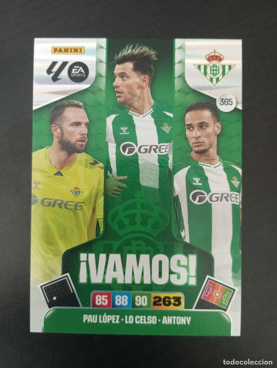 Cartes &agrave; collectionner de Football: CARD ADRENALYN XL PANINI 2025-2026 25 26 VAMOS BETIS 365