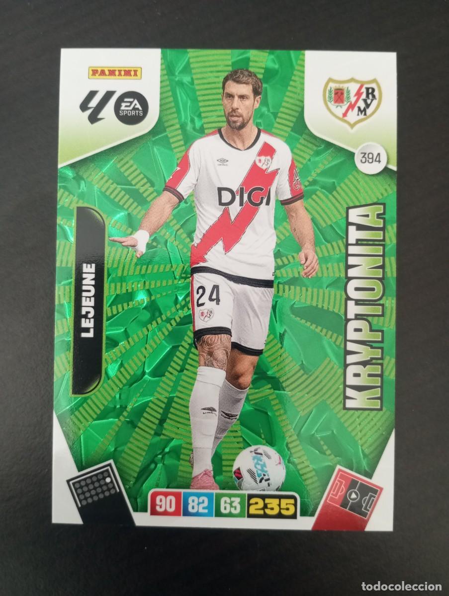 Cromos de F&uacute;tbol: CARD ADRENALYN XL PANINI 2025-2026 25 26 KRYPTONITA LEJEUNE RAYO VALLECANO 394