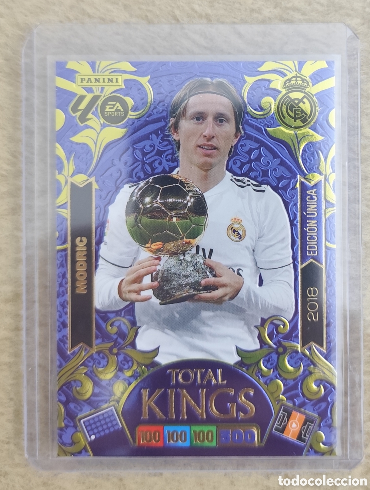 Fu&szlig;ball-Sticker: LIGA ADRENALYN XL MODRIC DREAM BOX TOTAL KINGS
