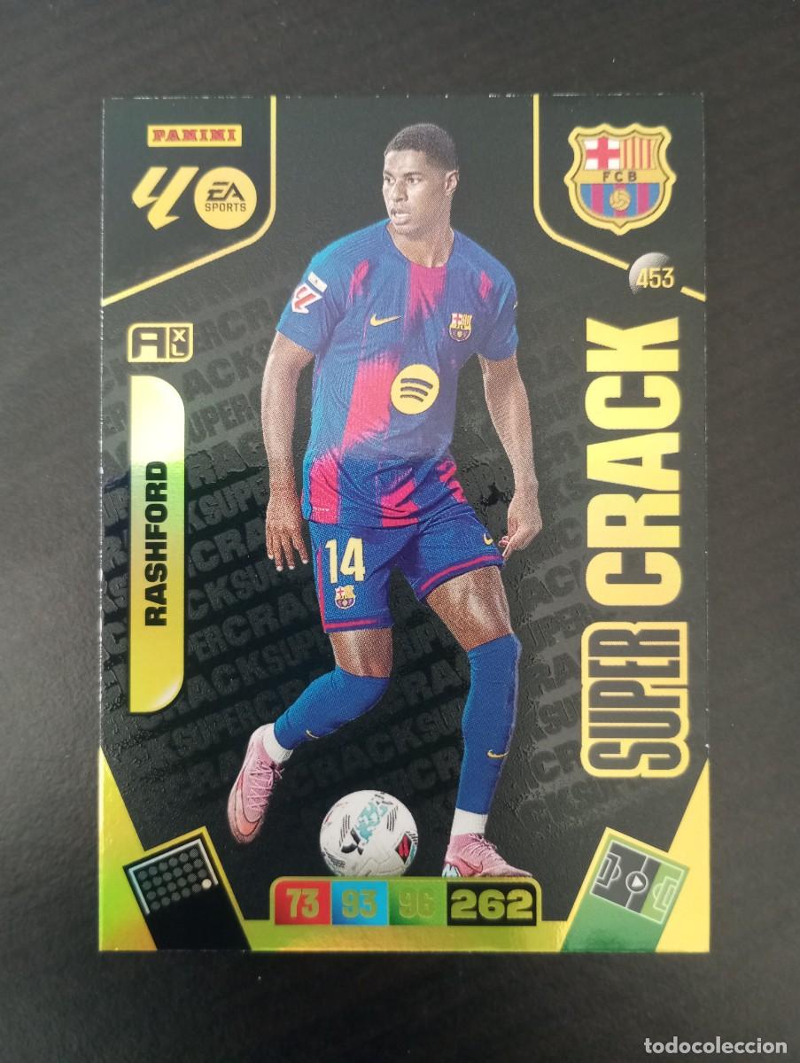 Fu&szlig;ball-Sticker: CARD ADRENALYN XL PANINI 2025-2026 25 26 SUPER CRACK RASHFORD BAR&Ccedil;A BARCELONA 453