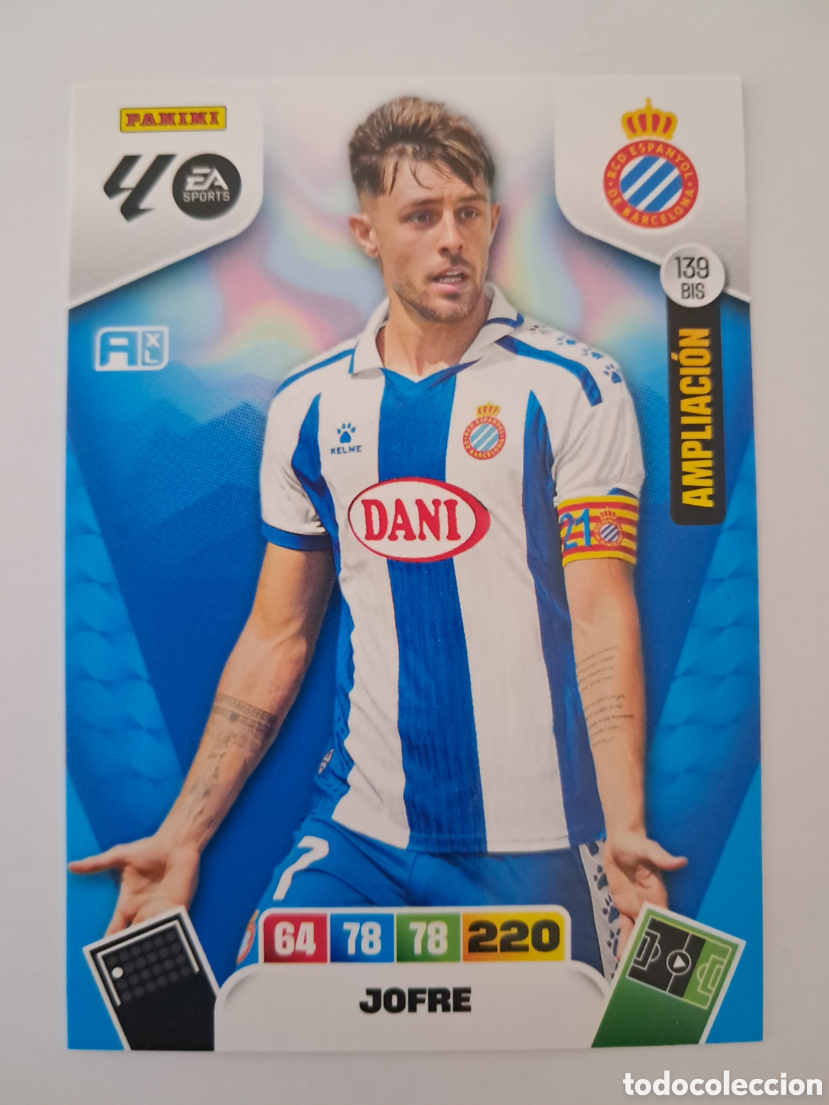 Fu&szlig;ball-Sticker: 139 BIS Jofre Adrenalyn