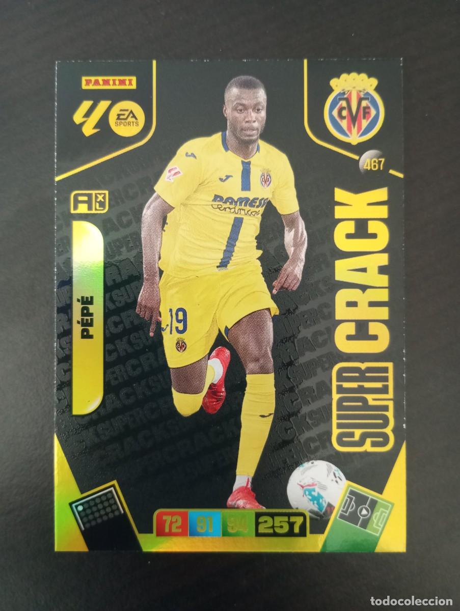 Cartes &agrave; collectionner de Football: CARD ADRENALYN XL PANINI 2025-2026 25 26 SUPER CRACK PEPE VILLARREAL 467