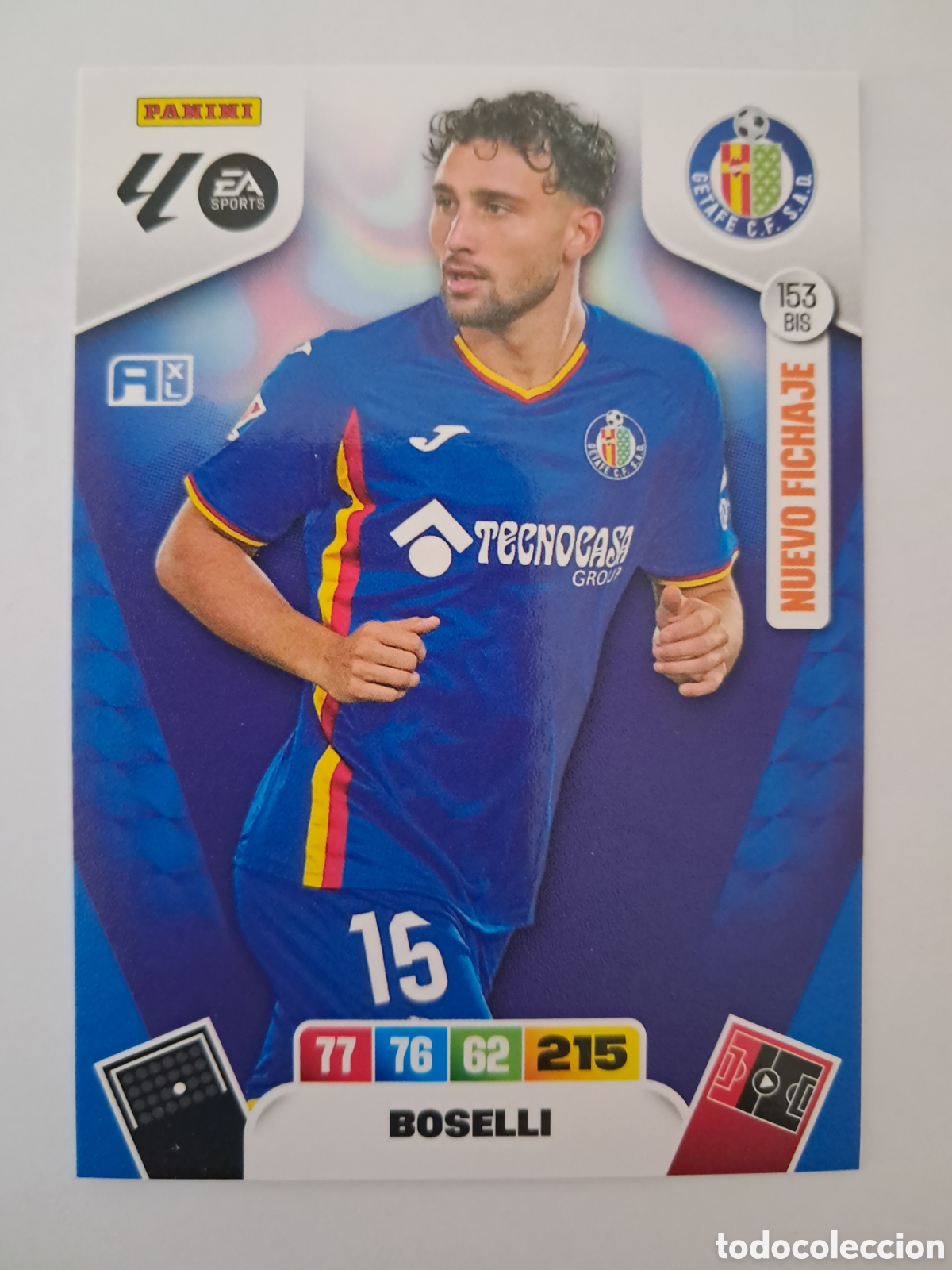 Cromos de F&uacute;tbol: 153 BIS Boselli Adrenalyn