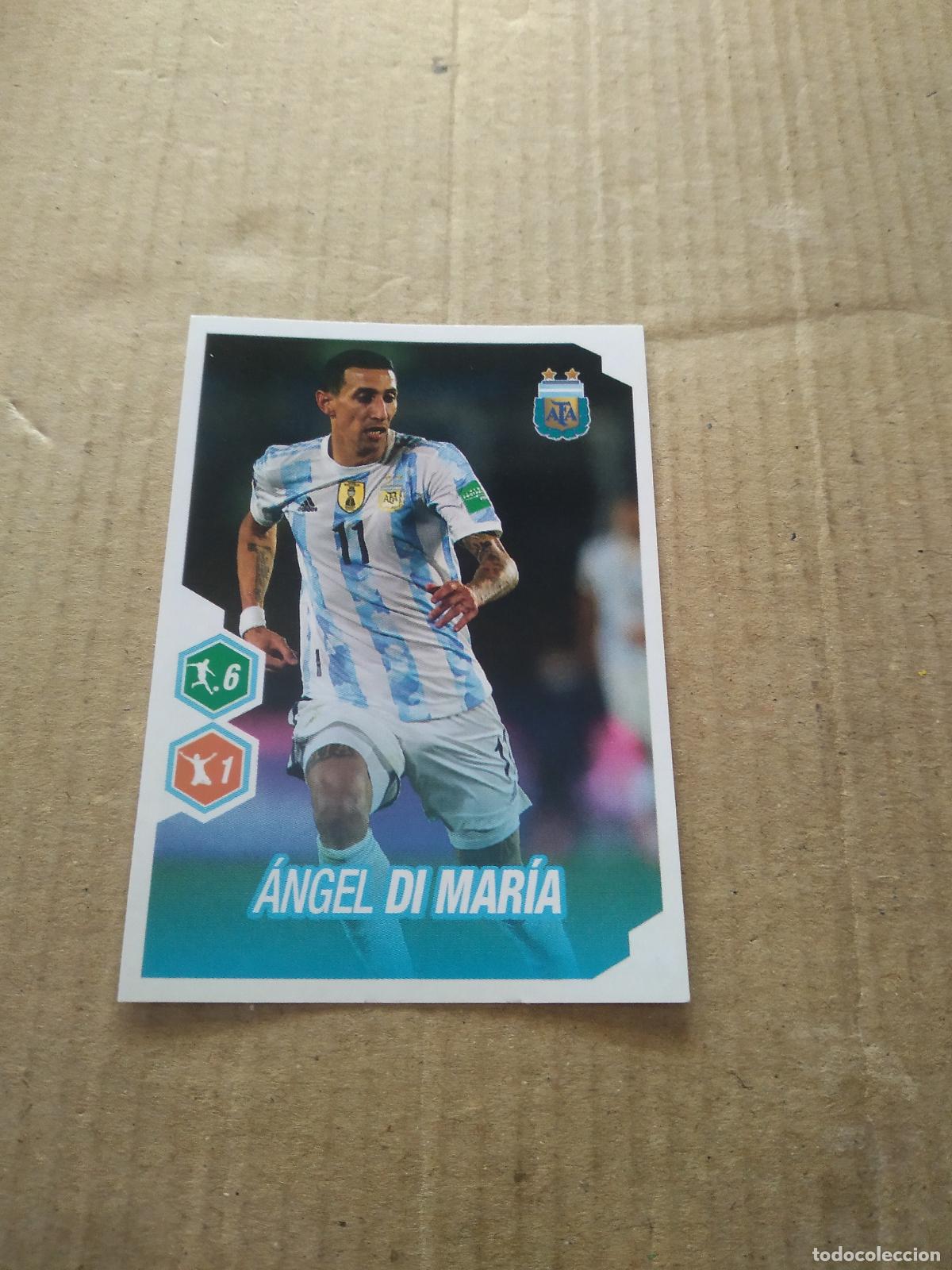 Cromos de F&uacute;tbol: 508 ANGEL DI MARIA SELECCION NACIONAL CROMO FUTBOL ARGENTINO PANINI LIGA ARGENTINA 2022