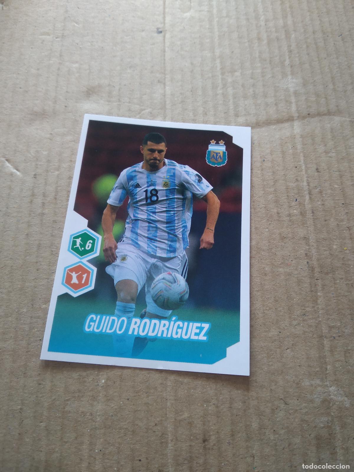 Cromos de F&uacute;tbol: 509 GUIDO RODRIGUEZ SELECCION NACIONAL CROMO FUTBOL ARGENTINO PANINI LIGA ARGENTINA 2022