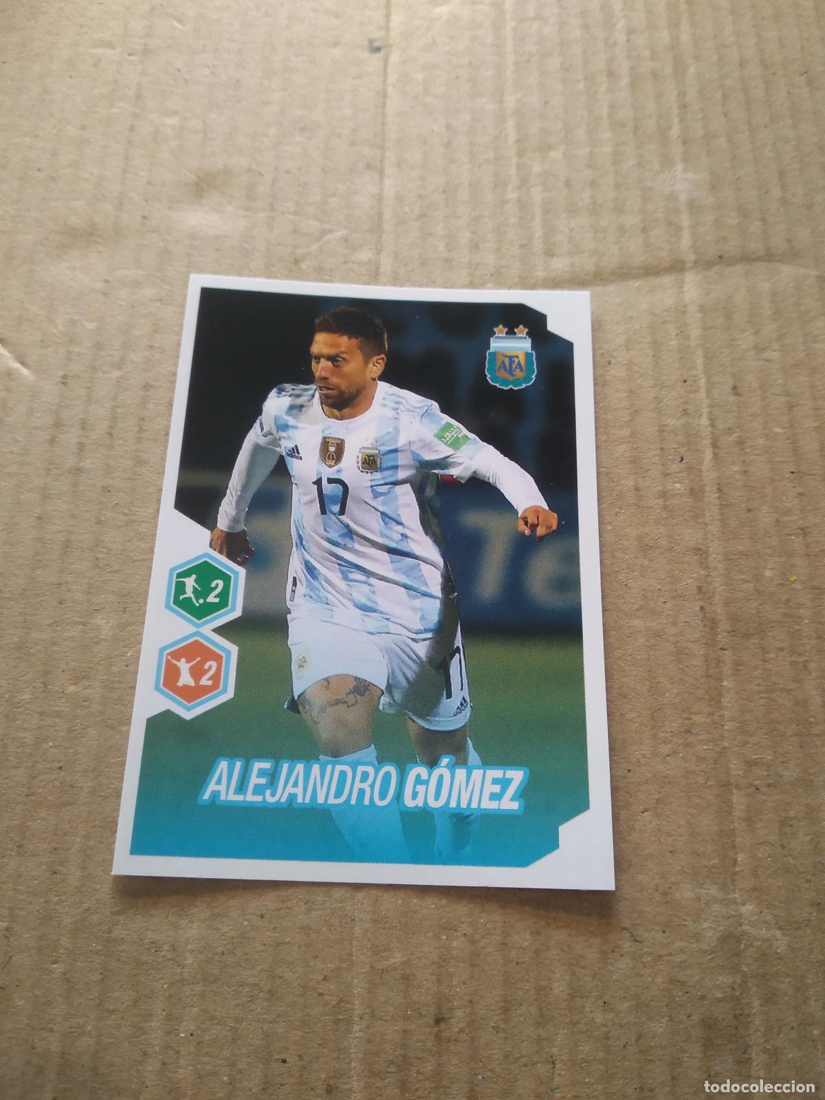 Cromos de F&uacute;tbol: 511 ALEJANDRO GOMEZ SELECCION NACIONAL CROMO FUTBOL ARGENTINO PANINI LIGA ARGENTINA 2022