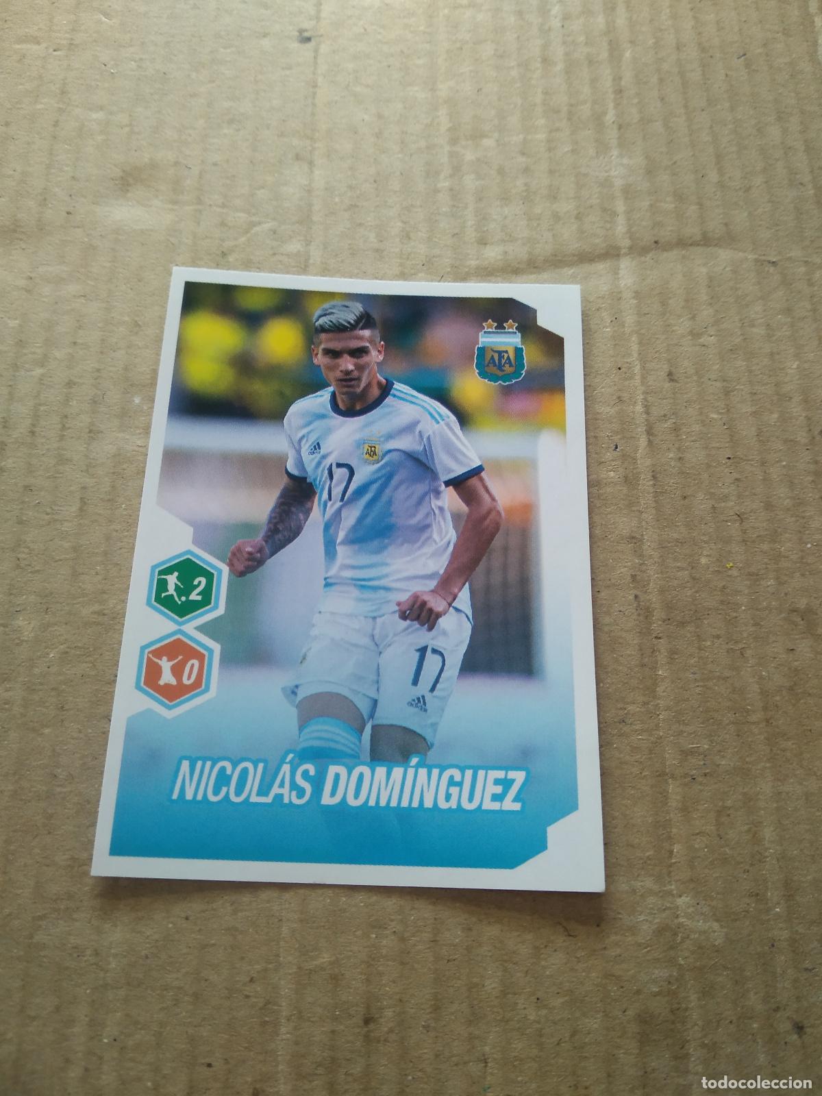 Cromos de F&uacute;tbol: 512 NICOLAS DOMINGUEZ SELECCION NACIONAL CROMO FUTBOL ARGENTINO PANINI LIGA ARGENTINA 2022