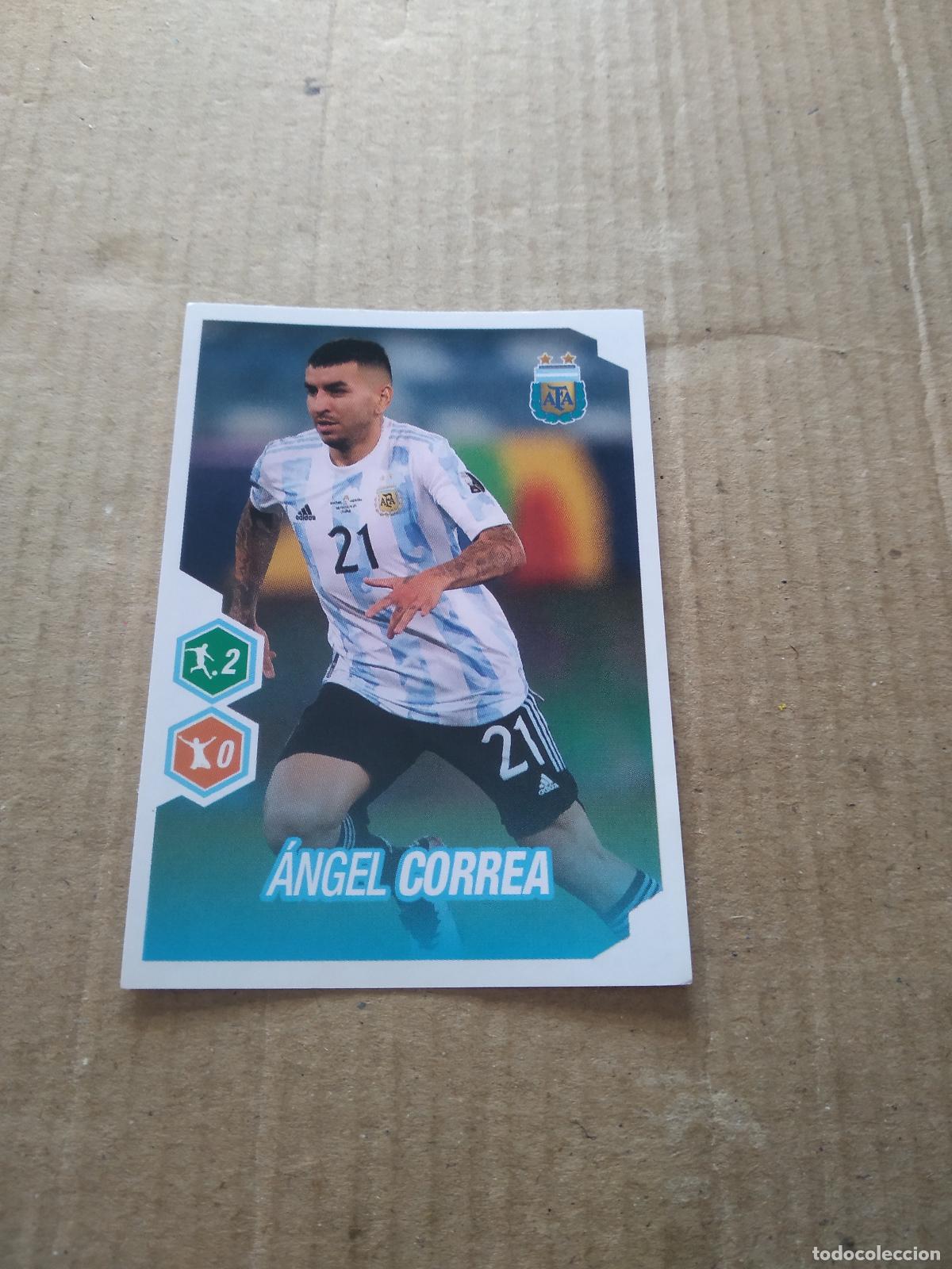 Cromos de F&uacute;tbol: 513 ANGEL CORREA SELECCION NACIONAL CROMO FUTBOL ARGENTINO PANINI LIGA ARGENTINA 2022