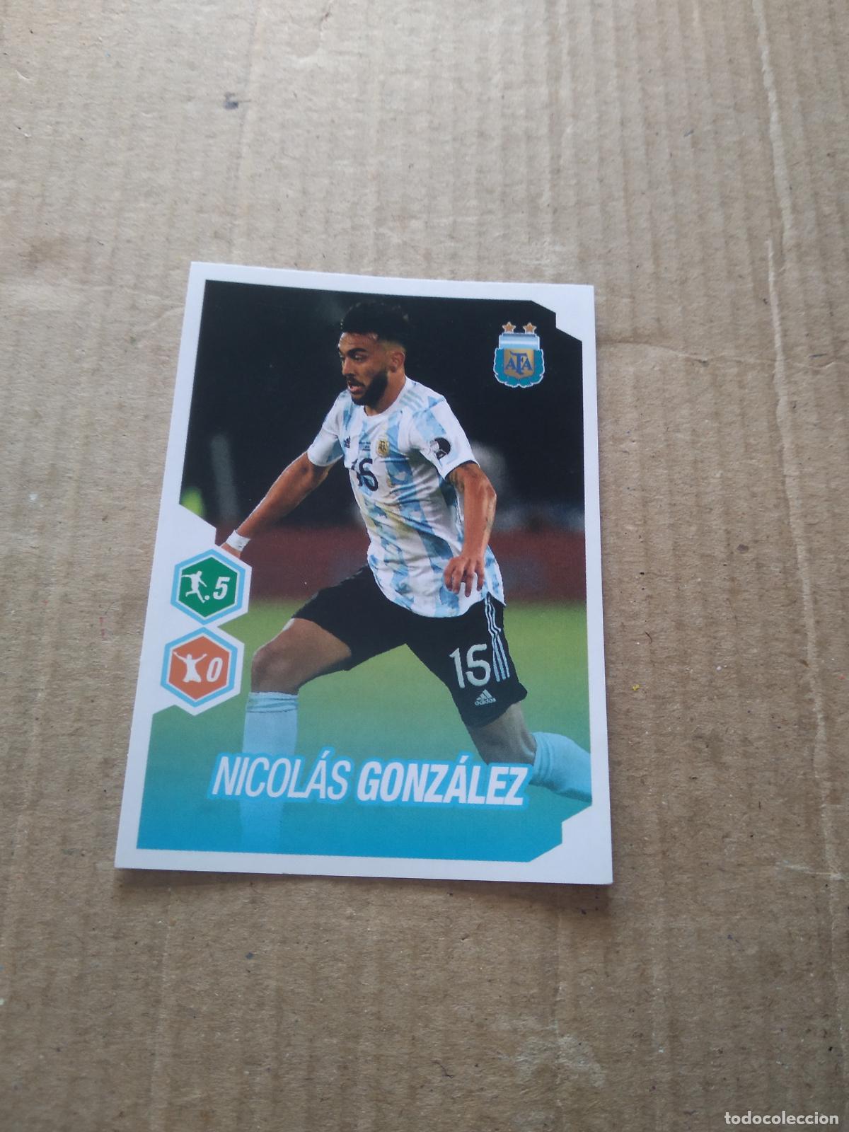 Cromos de F&uacute;tbol: 514 NICOLAS GONZALEZ SELECCION NACIONAL CROMO FUTBOL ARGENTINO PANINI LIGA ARGENTINA 2022